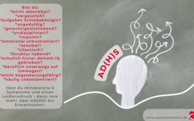 ADS Symptome Erwachsene